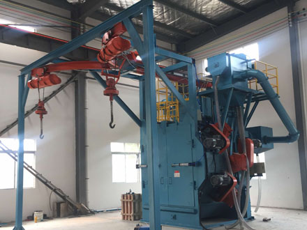 Q37 series single (double) hook shot blasting cleaning machine