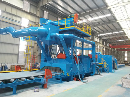 QXY steel plate pretreatment production line