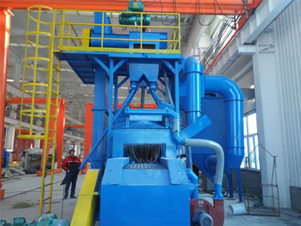 QWD Wire Mesh Blasting Machine