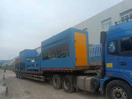 Delivery of environmental dust removal system