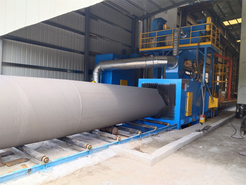 The effect of rust removal on steel pipes