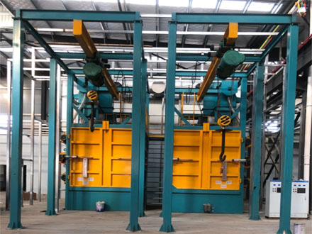 How to properly select the model of hook-type shot blasting machine?
