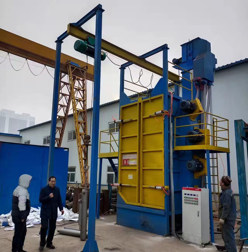 Comparison between Single-Hook and Double-Hook Shot Blasting Machines