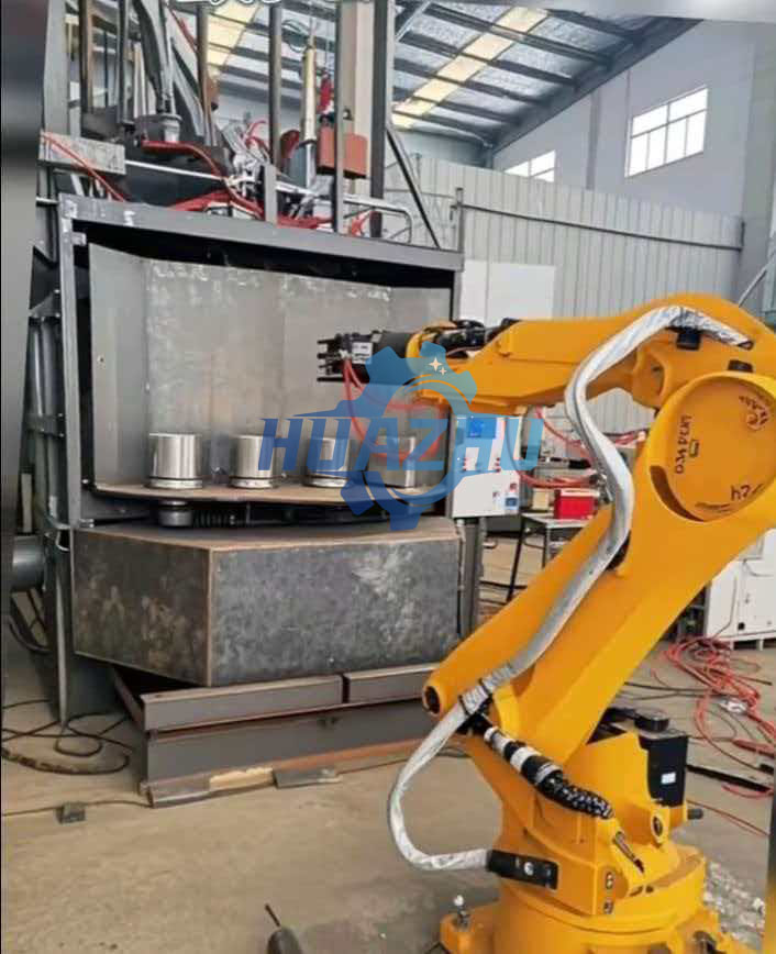 Sandblasting equipment for the inner wall of shell casings
