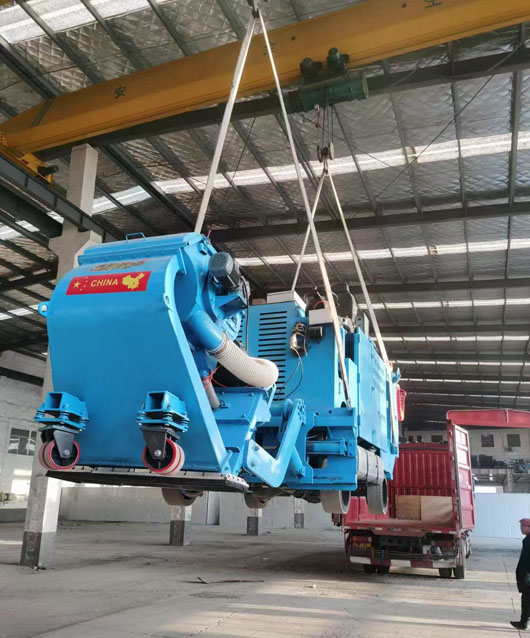 LM-1200 Truck-Mounted Mobile Shot Blasting Machine LM-1200 Truck-Mounted Mobile Shot Blasting Machine