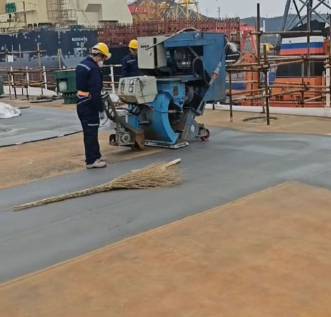 LM-550 Integrated Mobile Shot Blasting Machine